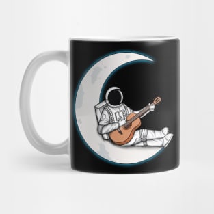 Astronaut and guitar Mug